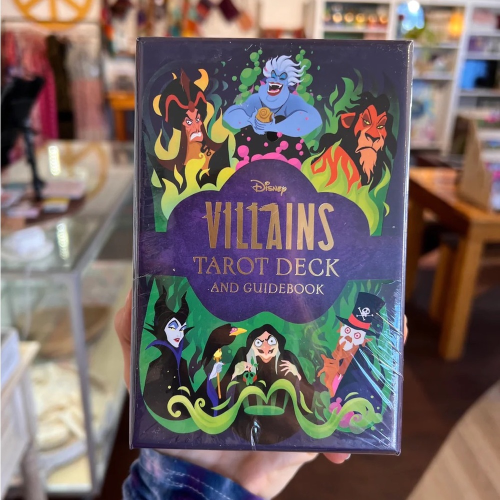 Disney Villains Tarot Deck with Guidebook
